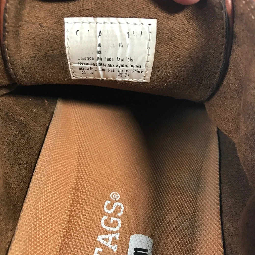 Deer Stags Oakland Oxford Mens‎ US 13W Brown Memory Foam Comfort Dress Shoes